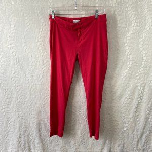 Columbia PFG  Sz 6 / 38 Capri Pants Hiking Outdoors Lightweight Red Fishing Gear